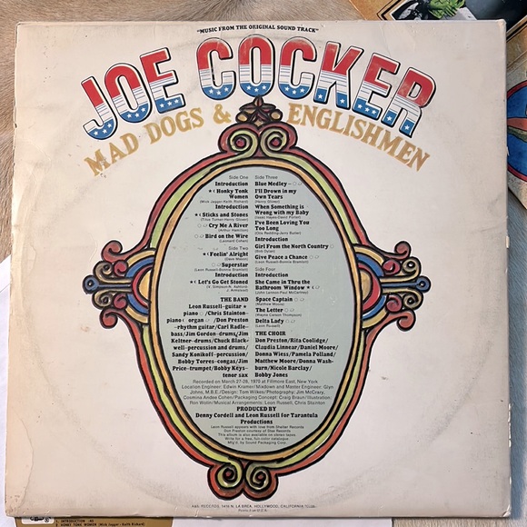 Joe Cocker - “Mad Dogs & Englishmen” Vinyl 2xLP - Picture 2 of 7